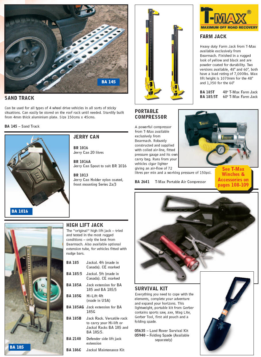 Off Road accessories