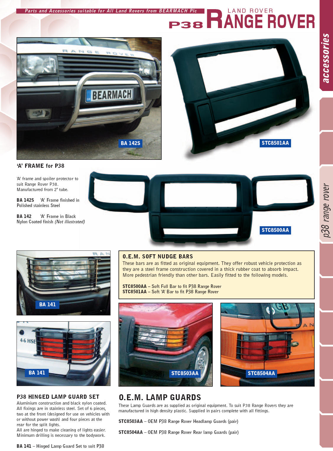 Range rover p38 parts deals